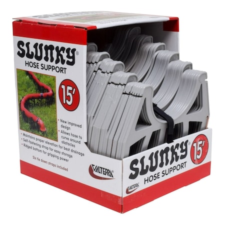 Valterra SLUNKY HOSE SUPPORT, 15FT GRAY, BOXED S1500G